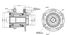 GANZ GIM03048 Ступица задняя в сборе L=R subaru Forester III/Impreza III/Outback 03-> | зад лев | - 3