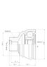 GANZ GIK04053 Шрус наружний AD A4/ Q5 08-> - 2