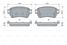 Bosch 0 986 424 437 Тормозные колодки | зад | - 1