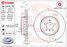 Brembo 09.C415.13 Диск тормозной Composite | перед | - 1
