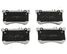 Japanparts PA-0523AF Колодки тормозные дисковые - 2