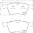 Japanparts PA-0531AF Колодки тормозные дисковые - 1