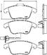 Japanparts PA-0915AF Колодки тормозные дисковые, комплект | перед | - 1