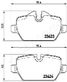 Japanparts PP-0100AF Колодки тормозные дисковые, комплект | зад | - 1