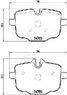 Japanparts PP-0113AF Колодки тормозные дисковые, комплект - 1