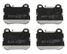 Japanparts PP-0519AF Колодки тормозные дисковые, комплект | зад | - 2