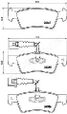 Japanparts PP-0924AF Колодки тормозные дисковые - 1