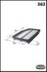 MECAFILTER ELP9538 Фильтр воздушный - 1