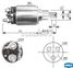 Krauf SSB2294FX Втягивающее реле стартера - 1