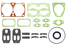 Marshall M7012010 РМК компрессора iveco: клап., прокл., упл. HCV - 1