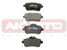 Asva AKD-16207 Колодки тормозные дисковые | зад | - 1