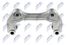 NTY HZP-PL-010A Скоба тормозного суппорта opel insignia 08-, astra j 09-, zafira c 11- /DO tarczy 321mm, front,l/r/ | перед | - 2
