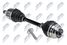 NTY NPW-BM-139 Полуось, BMW X1 F48 sdrive 18I 14- | перед лев | - 3