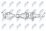 NTY NPW-BM-141 Полуось, BMW X1 F48 sdrive 18I 14- | прав | - 4