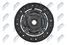 NTY NZS-MZ-001T Диск сцепления mazda 6 2.0citd 02-05, MPV 2.0citd 02-05 /240mm, 23t, FOR singlemass flywheel/ - 2