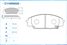 CWORKS C11NR0026 Тормозные колодки передние (nao) - 2