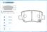 CWORKS C12NR0009 Колодки тормозные задние NAO - 2