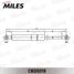 Miles CB00018 Упор газовый капота hyundai sonata EF 04- (тагаз) - 1