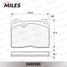 Miles E400380 Колодки тормозные audi A6 allroad 12-/a7 14-/q5 12- передние - 2