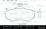Miles E500017 Колодки тормозные audi а80/volkswagen 87>97 передние Ceramic - 1