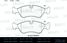 Miles E500074 Колодки тормозные opel vectra a/b/daewoo espero 91-99 передние Ceramic - 2