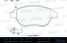 Miles E500115 Колодки тормозные citroen c4/berlingo/fiat doblo/peugeot 307/partner передние Ceramic - 2