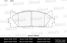 Miles E500133 Колодки тормозные toyota camry V40 06-/v50 11-/lexus ES 240/350 06- передние Ceramic - 1