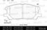 Miles E500214 Колодки тормозные lexus rx300/rx330/rx350 03>08/rx400h 05>09 передние Ceramic - 1