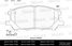 Miles E500214 Колодки тормозные lexus rx300/rx330/rx350 03>08/rx400h 05>09 передние Ceramic - 2