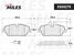 Miles E500275 Колодки тормозные BMW e81/e87/mini cooper 04- передние Ceramic - 2