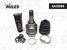 Miles GA10089 Шрус toyota auris/hybrid (ukp) ade186,nde180,nre18#,wwe185,zre185,zwe186 2012.10- [eu] внут. - 2