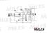 Miles GA20218 Шрус mazda 323 1.5 94-98 нар.(ABS) - 3