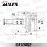 Miles GA20492 Шрус Lada Vesta 15- наружный ABS - 1