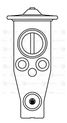 Luzar LTRV 1920 Клапан расш. кондиционера (трв) для а/м RAV 4 (ca40) (13-) - 3