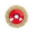 ARNEZI R8044125 Щетка для УШМ конусная 125 мм, посадка m14, латунированная проволока - 3