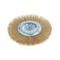 ARNEZI R8043150 Щетка для УШМ плоская 150 мм, посадка m14, латунированная проволока - 2