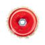 ARNEZI R8045125 Щетка для УШМ чашка 125 мм, посадка m14, латунированная проволока - 4
