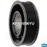 Krauf KPM1006YU Шкив компрессора кондиционера в сборе - 2