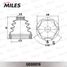Miles GD00019 Пыльник ШРУСа nissan pathfinder r51m/navara d40m 04- внутр. пер. - 3