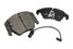 ZENTPARTS Z07331 Колодки дисковые передние Audi A4 3.0TDi - 1