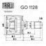 Trialli GO 1128 Шрус для а/м Mitsubishi Pajero Sport (98-) 2.5d (внутр. перед. лев.) () | перед лев | - 3