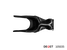 Deqst 105035 Опора подрамника ford mondeo IV mondeo IV 03.07- - 2
