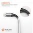 AIRLINE ACH-C-43 Кабель USB - Lightning (Iphone/IPad) 1м, белый Soft-Touch - 2