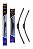 KRAFT KT 830873 К-т бeскаркасных щеток стеклоочистителя teflon 650/400 ММ, 1 адаптер - 1