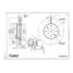 GANZ GIJ06236 Диск тормозной передний hyundai i20/Solaris I/II/Accent KIA Pio iii/iv 17> | перед | - 3