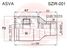 Asva SZIR-001 Шрус внутренний правый 21x40x26 | перед прав | - 2