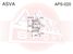 Asva APS-020 Муфта обгонная шкива генератора - 2