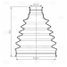 Trialli FG 1904 Пыльник ШРУСа для а/м Toyota Highlander (08-) 3.5i (наруж.компл:хомуты/смазка/крепеж) (cr) - 3