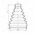 Trialli FG 2401 Пыльник ШРУСа для а/м Suzuki SX4 (09-) 1.6i (наруж.компл: хомуты/смазка/крепеж) (cr) - 3