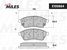 Miles E100664 Колодки тормозные cadillac SRX 09- передние - 2